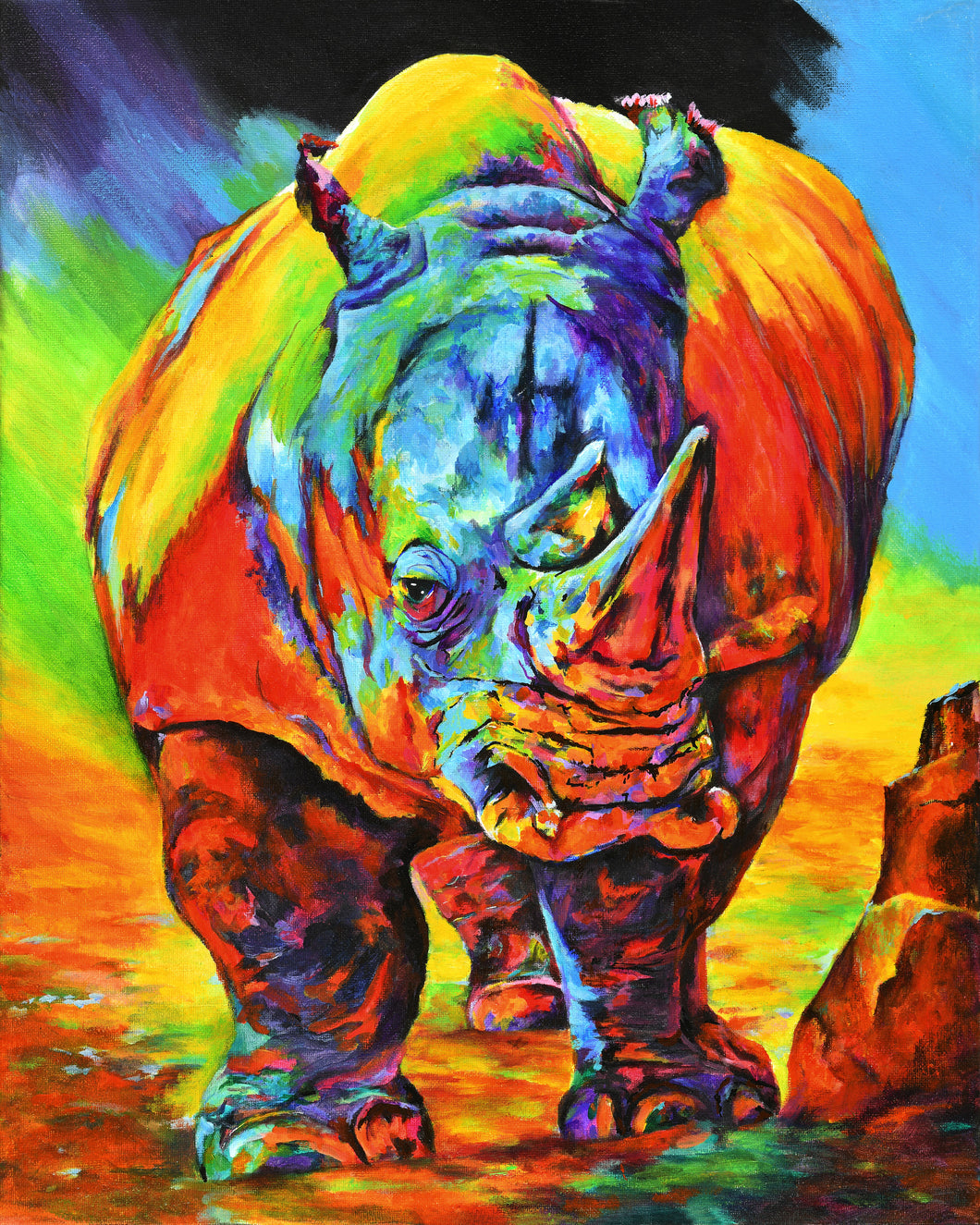 Rhinoceros Wearable Art T-shirt